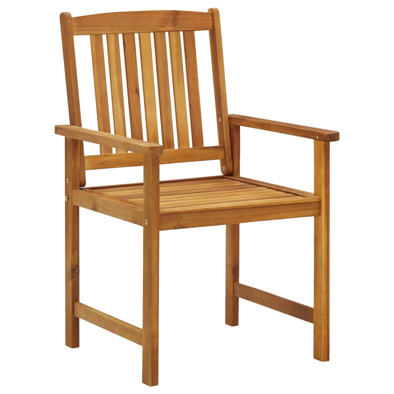 vidaXL Garden Chairs 6 pcs Solid Wood Acacia