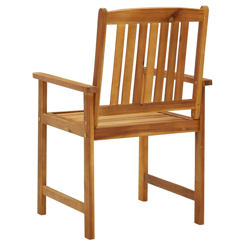 vidaXL Garden Chairs 6 pcs Solid Wood Acacia