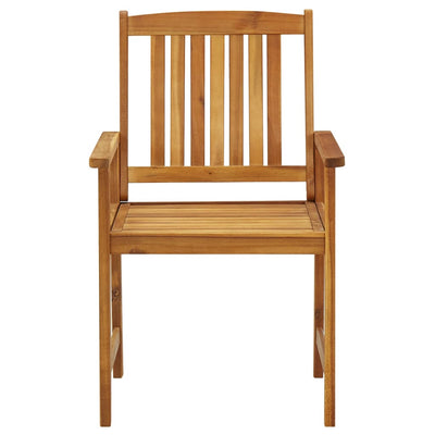 vidaXL Garden Chairs 6 pcs Solid Wood Acacia