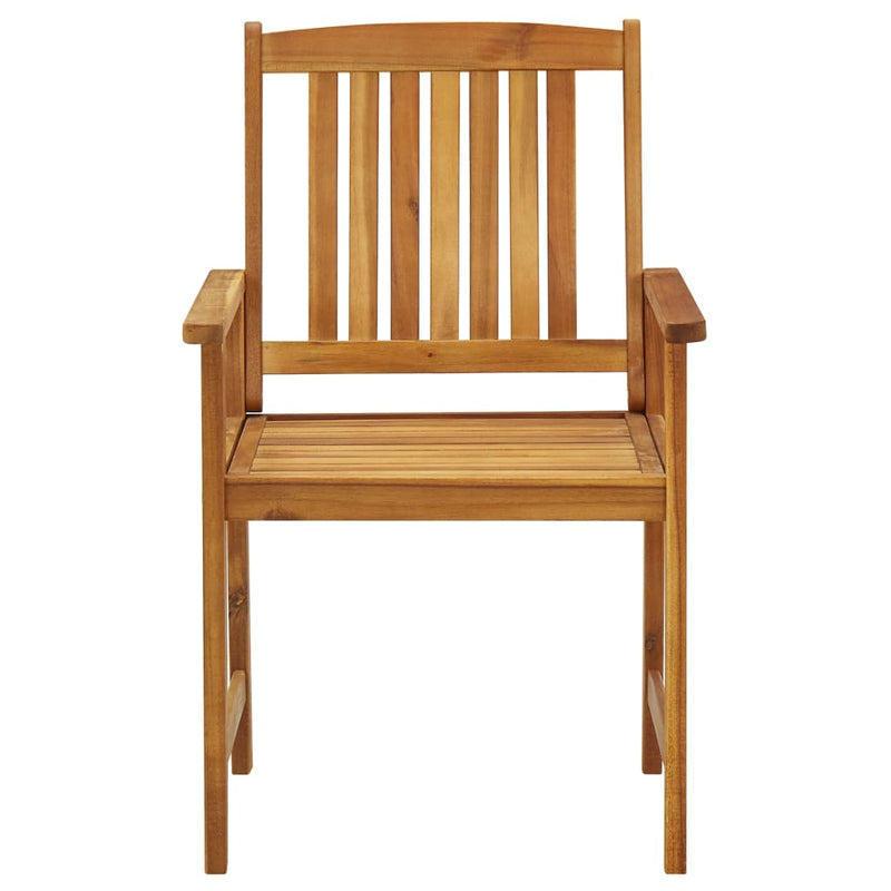 vidaXL Garden Chairs 6 pcs Solid Wood Acacia