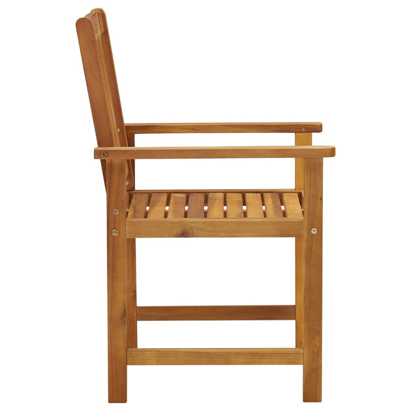vidaXL Garden Chairs 6 pcs Solid Wood Acacia