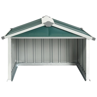 vidaXL Garden Robot Lawnmower Shed 92x97x63 cm Galvanised Steel Anthracite