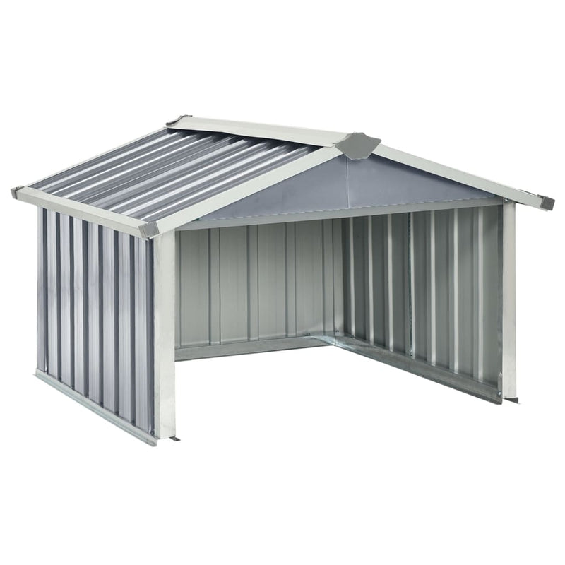 vidaXL Garden Robot Lawnmower Shed 92x97x63 cm Galvanised Steel Anthracite