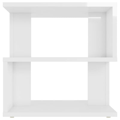 vidaXL Side Table White 40x40x40 cm Engineered Wood