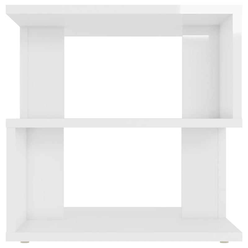 vidaXL Side Table White 40x40x40 cm Engineered Wood