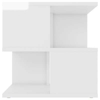 vidaXL Side Table White 40x40x40 cm Engineered Wood