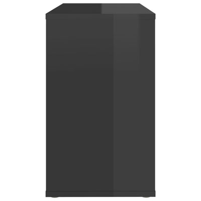 vidaXL Side Cabinet Black 60x30x50 cm Engineered Wood