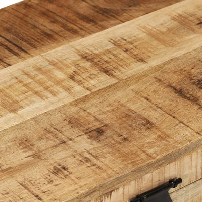 vidaXL Storage Chest Solid Rough Mango Wood