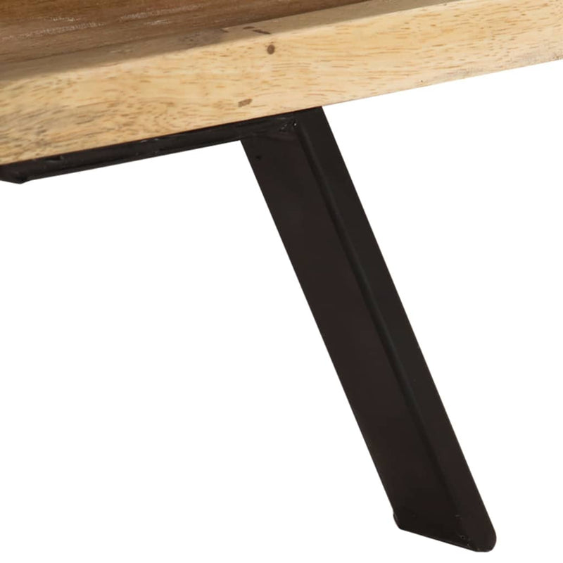 vidaXL TV Cabinet 110x30x40 cm Solid Mango Wood