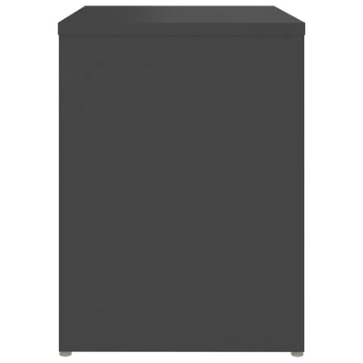 vidaXL Bed Cabinet Sonoma Oak 40x30x40 cm Engineered Wood