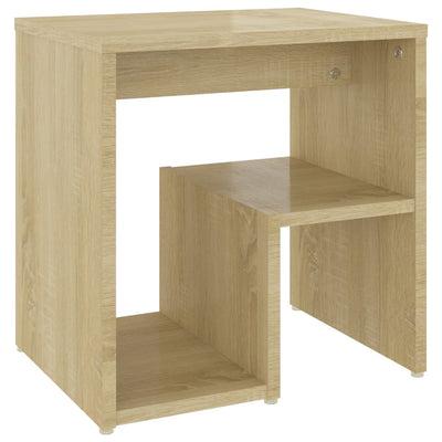 vidaXL Bed Cabinet Sonoma Oak 40x30x40 cm Engineered Wood