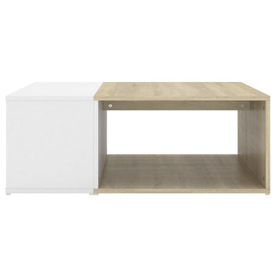 vidaXL Coffee Table Sonoma Oak 90x67x33 cm Engineered Wood