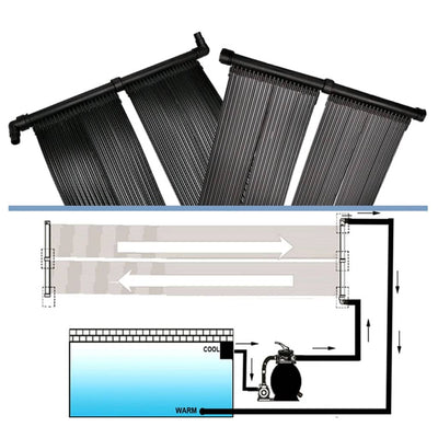 vidaXL Solar Pool Heater Panel 80x310 cm