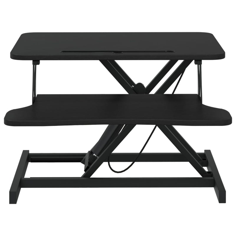 vidaXL Adjustable Workstation 60x40x(13-41.5) cm Steel and Engineered Wood