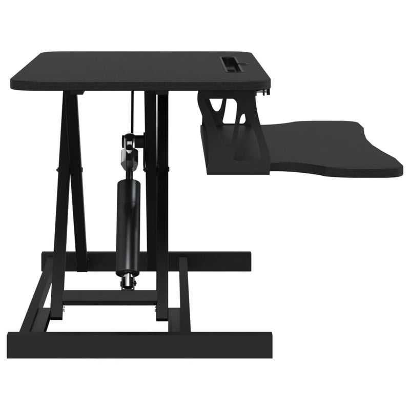 vidaXL Adjustable Workstation 60x40x(13-41.5) cm Steel and Engineered Wood