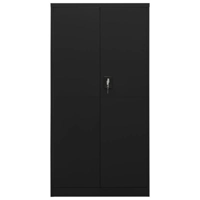 vidaXL Locker Cabinet Anthracite 90x40x180 cm Steel