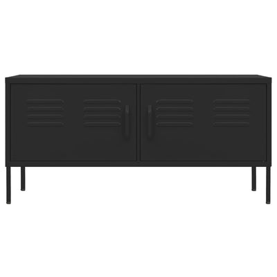 vidaXL TV Cabinet Anthracite 105x35x50 cm Steel