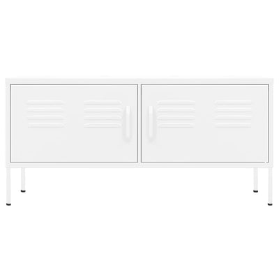 vidaXL TV Cabinet Anthracite 105x35x50 cm Steel