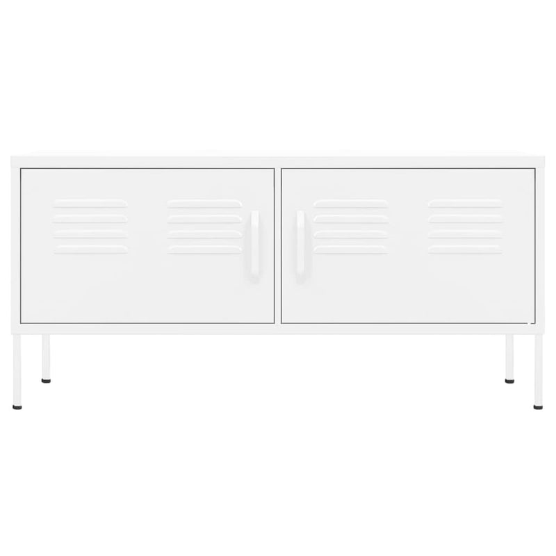 vidaXL TV Cabinet Anthracite 105x35x50 cm Steel