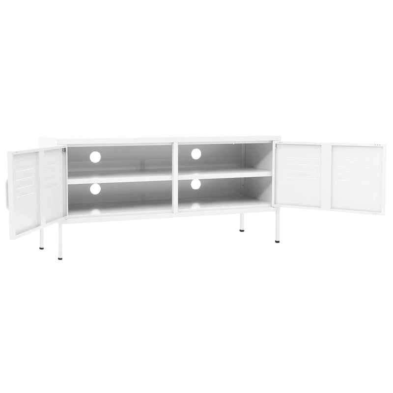 vidaXL TV Cabinet Anthracite 105x35x50 cm Steel