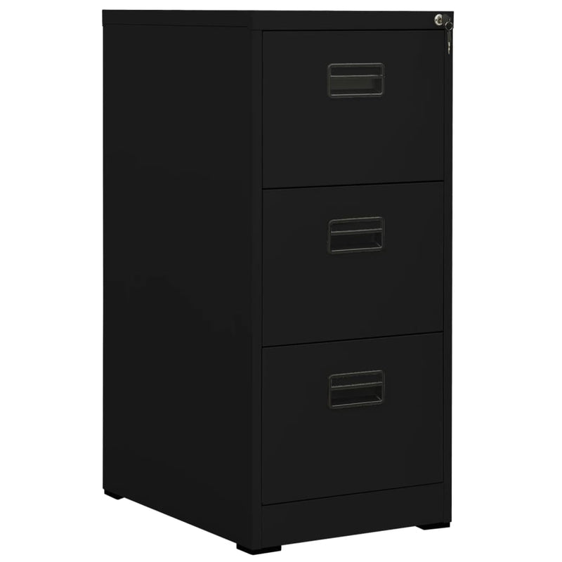 vidaXL Filing Cabinet Anthracite 46x62x102.5 cm Steel