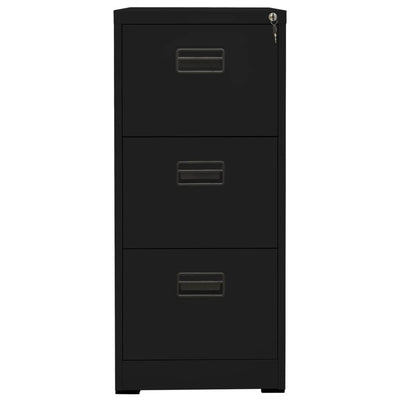 vidaXL Filing Cabinet Anthracite 46x62x102.5 cm Steel