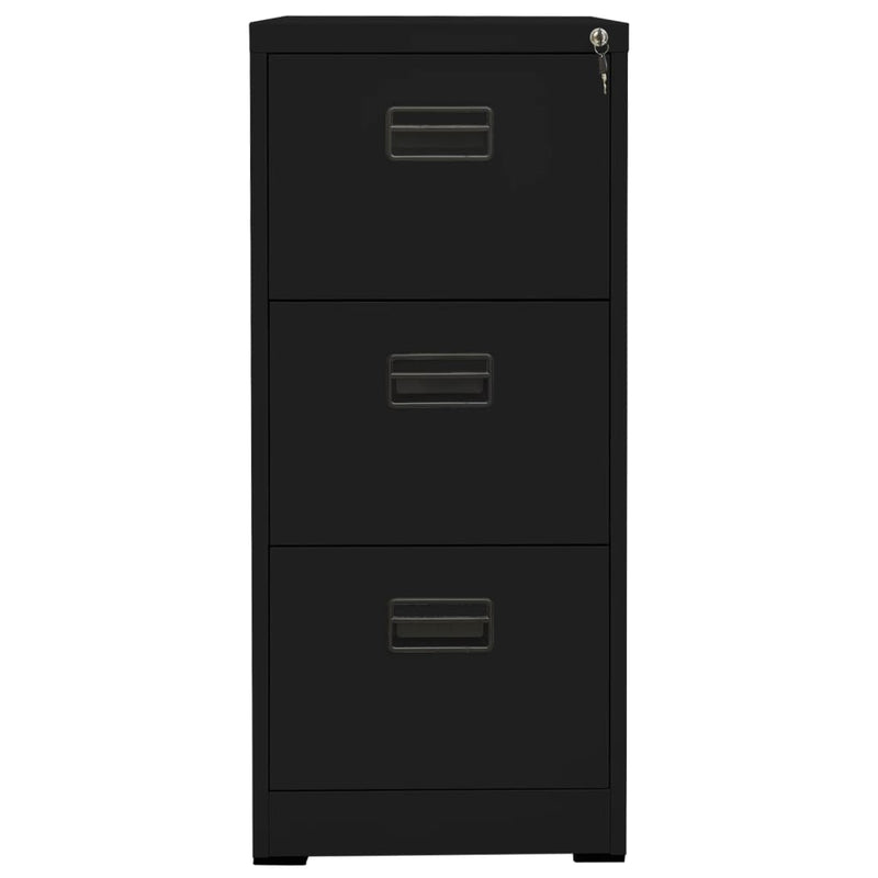vidaXL Filing Cabinet Anthracite 46x62x102.5 cm Steel