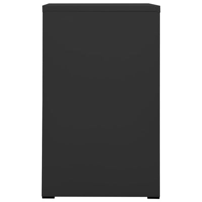 vidaXL Filing Cabinet Anthracite 46x62x102.5 cm Steel