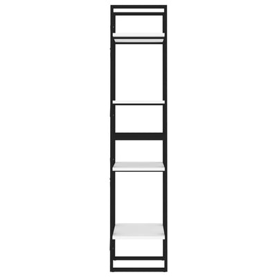 vidaXL 4-Tier Book Cabinet Sonoma Oak 40x30x140 cm Engineered Wood