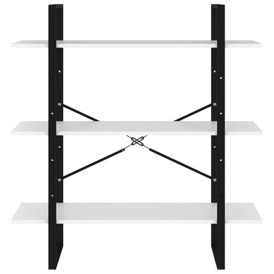 vidaXL Book Cabinet Grey 80x30x105 cm Engineered Wood