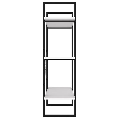 vidaXL Book Cabinet Grey 80x30x105 cm Engineered Wood
