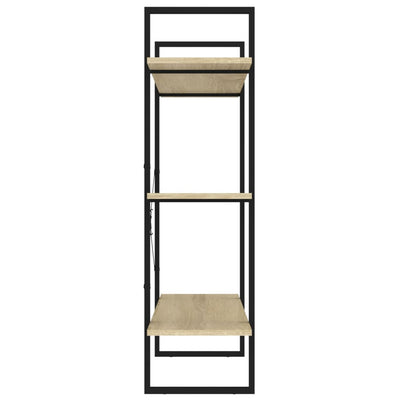 vidaXL Book Cabinet Grey 80x30x105 cm Engineered Wood