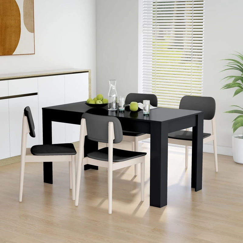 vidaXL Dining Table Sonoma Oak 140x74.5x76 cm Engineered Wood