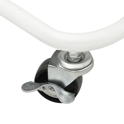 vidaXL 3-Tier Trolley Anthracite 43x34x79 cm Steel