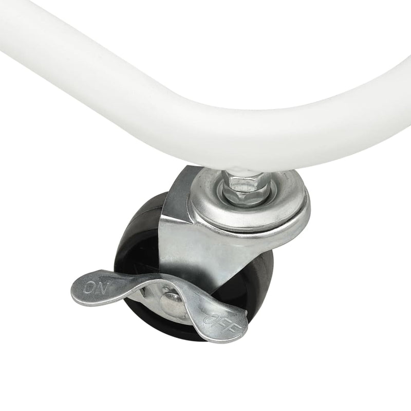 vidaXL 3-Tier Trolley Anthracite 43x34x79 cm Steel