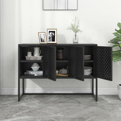 vidaXL Sideboard Anthracite 105x35x75 cm Steel