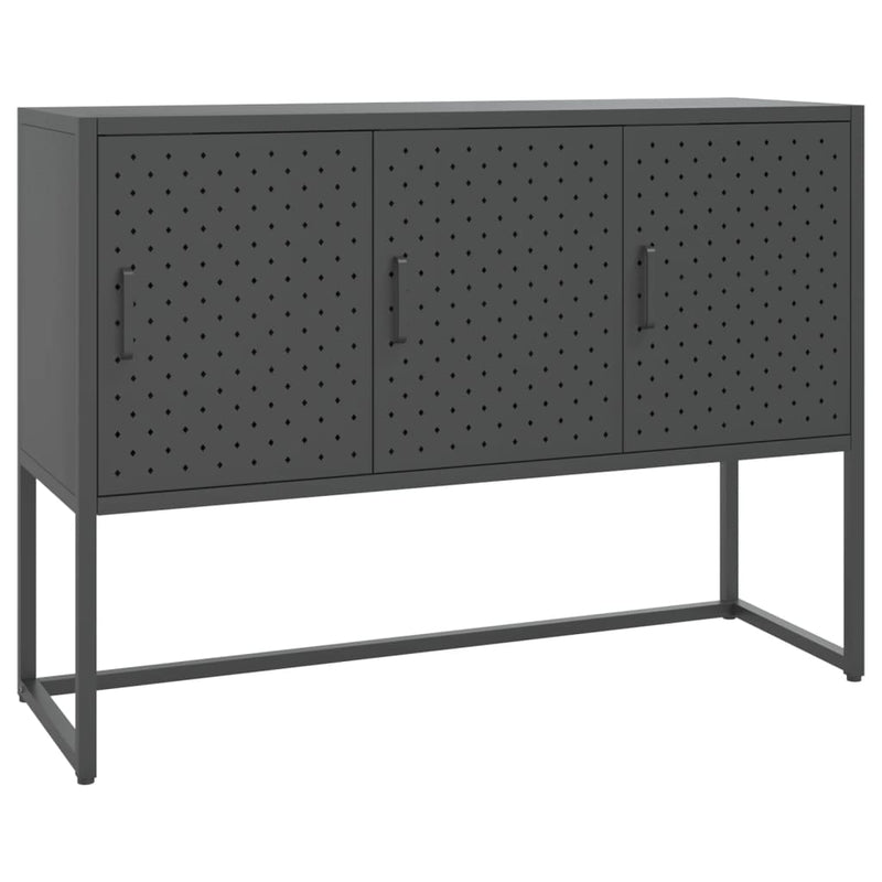 vidaXL Sideboard Anthracite 105x35x75 cm Steel