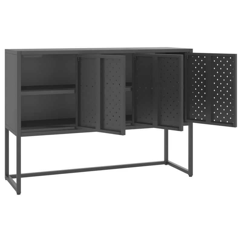 vidaXL Sideboard Anthracite 105x35x75 cm Steel