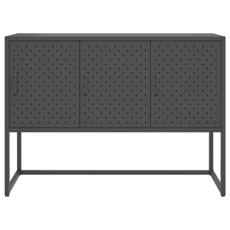 vidaXL Sideboard Anthracite 105x35x75 cm Steel