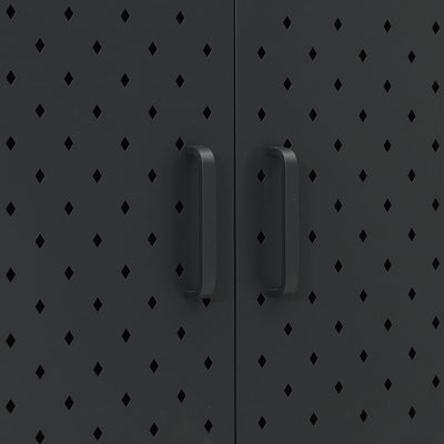 vidaXL Highboard Anthracite 80x35x135 cm Steel