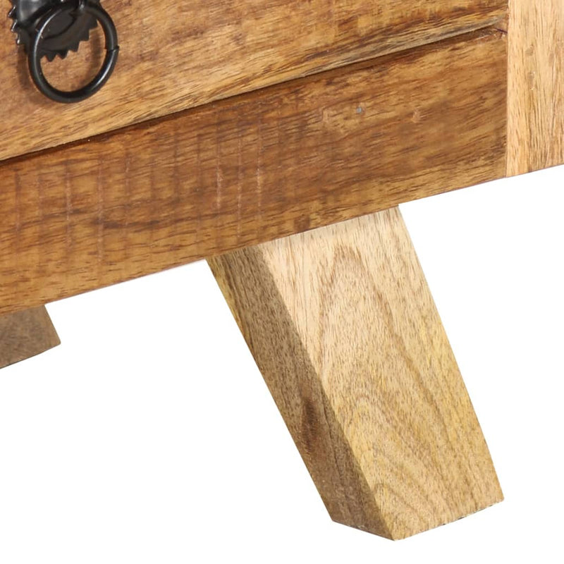 vidaXL TV Cabinet 110x30x40 cm Solid Mango Wood