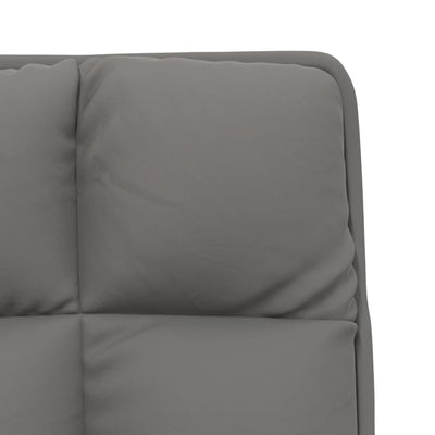 vidaXL Leisure Chair with Metal Frame Dark Grey Velvet