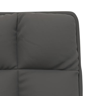 vidaXL Leisure Chair with Metal Frame Dark Grey Velvet