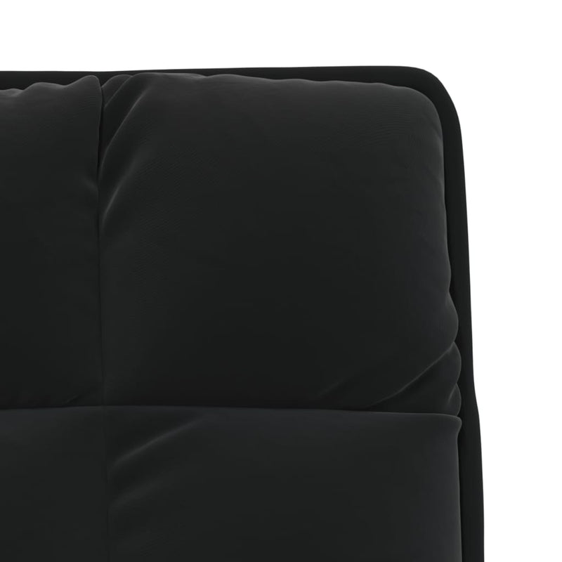 vidaXL Leisure Chair with Metal Frame Dark Grey Velvet