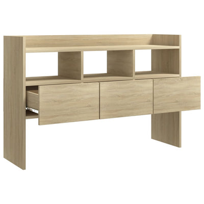 vidaXL Sideboard Sonoma Oak 105x30x70 cm Engineered Wood
