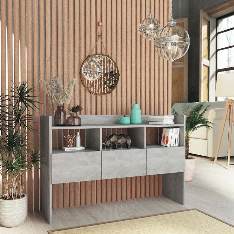 vidaXL Sideboard Sonoma Oak 105x30x70 cm Engineered Wood