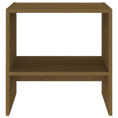 vidaXL Bedside Cabinets 2 pcs Honey Brown 40x30.5x40 cm Solid Pinewood