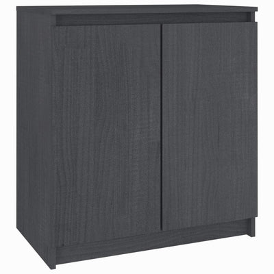 vidaXL Side Cabinet Honey Brown 60x36x65 cm Solid Pinewood