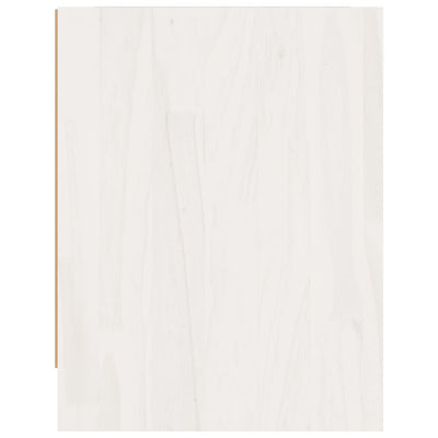 vidaXL Bedside Cabinet Grey 40x30.5x40 cm Solid Pinewood