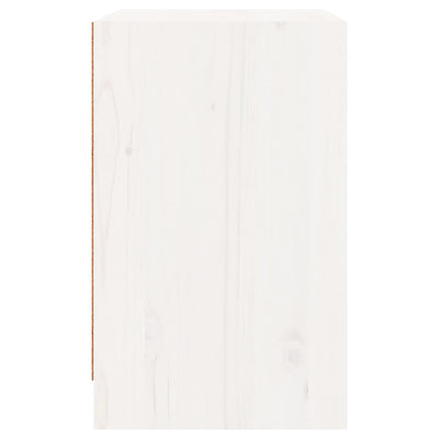 vidaXL Bedside Cabinets 2 pcs Black 40x31x50 cm Solid Pinewood